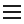 Image of a hamburger menu